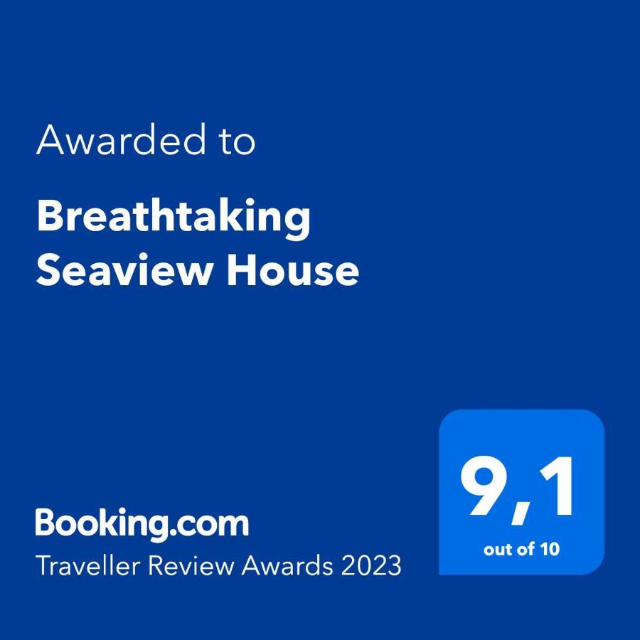 הוילה Aegina Breathtaking Seaview House מראה חיצוני תמונה