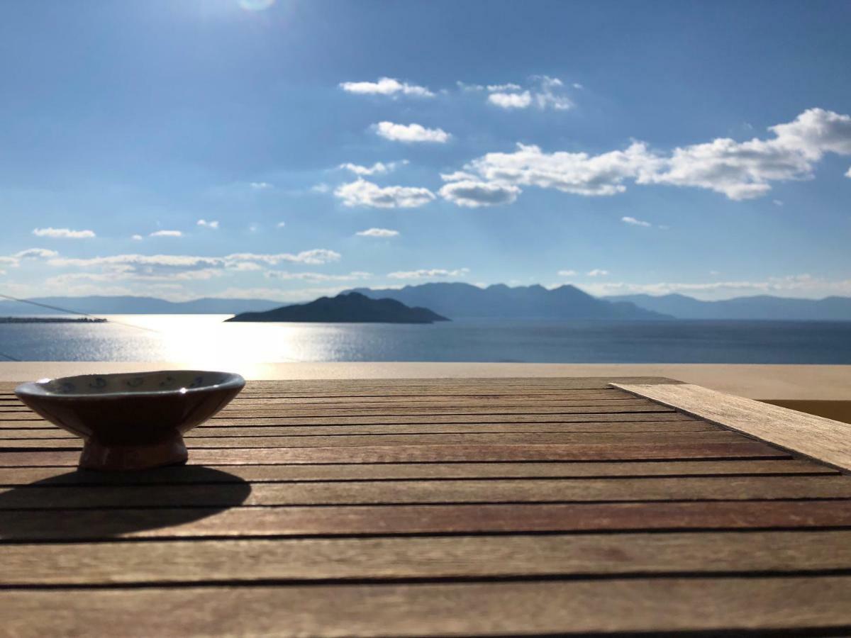 הוילה Aegina Breathtaking Seaview House מראה חיצוני תמונה