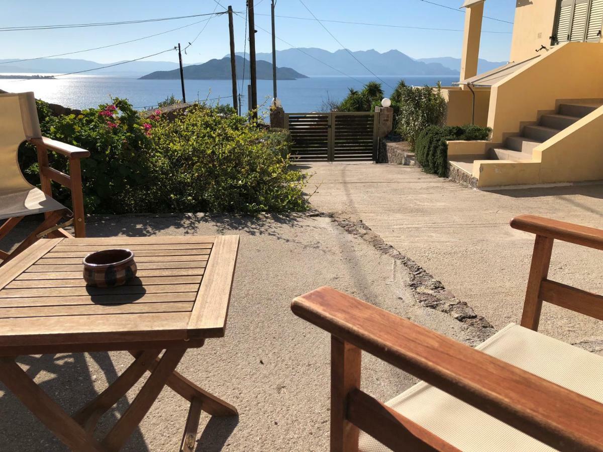 הוילה Aegina Breathtaking Seaview House מראה חיצוני תמונה