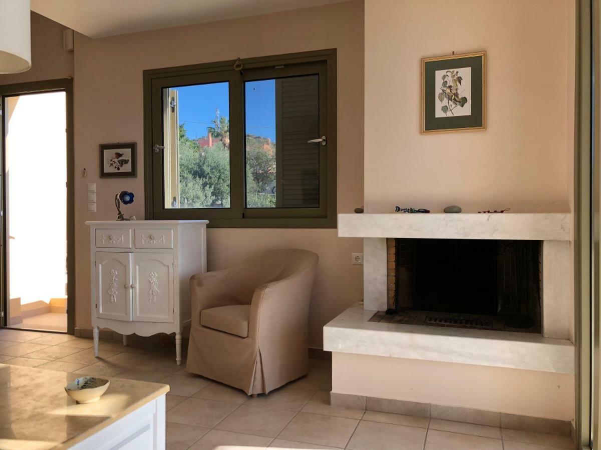 הוילה Aegina Breathtaking Seaview House מראה חיצוני תמונה